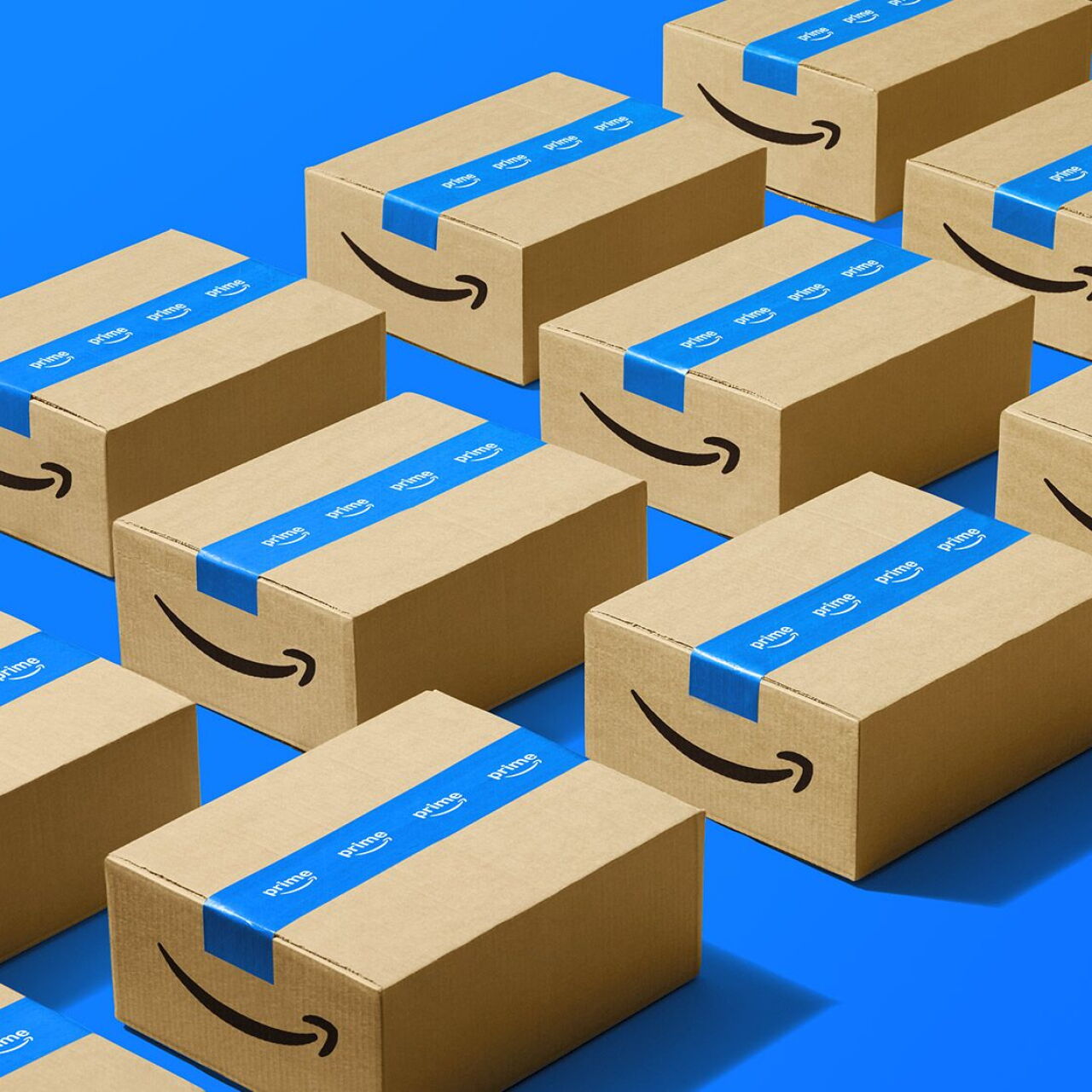 Amazon Prime delivery boxes